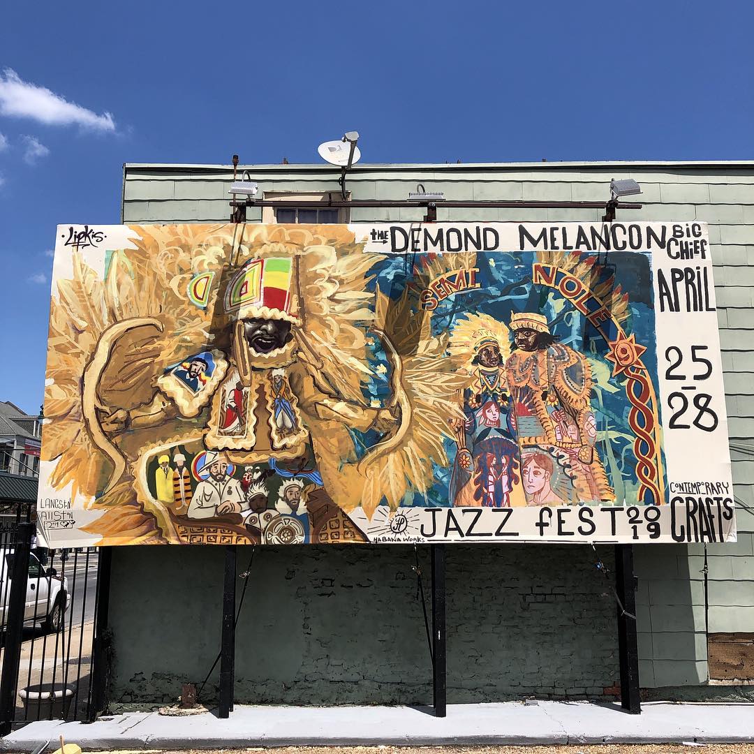 Jazz Fest mural
